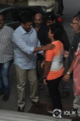 Chiranjeevi at Sachin Tendulkar Kadu Premiere Show